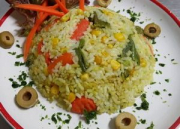 Rice with vegetables