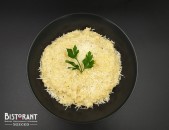 Creamy parmesan risotto