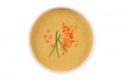 Red lentils cream soup