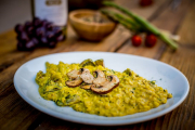 Mushroom risotto