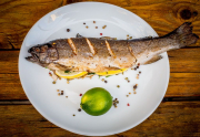 Whole trout
