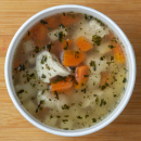 Tárkonyos csirkeraguleves