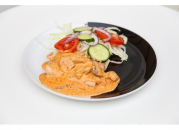 Félkilós Tejfölös gombás csirkeragu