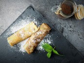 Pancake with cocoa powder (1pc)