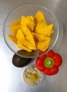 Tortilla chips Guacamole/Avokado szósszal