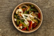 Wok fried vegetables
