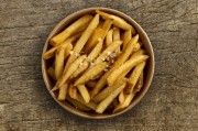 French fries with sea salt
