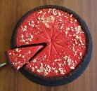 Fehércsokis málnás szelet