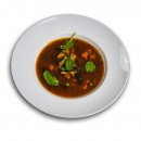 Minestrone pestoval penne tésztával