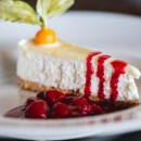 Raspberry cottage cheese cake