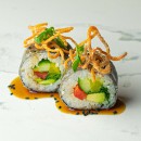 Vegan Tempura Rolls big roll