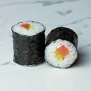 Iceberg lettuce salmon maki