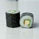 Smoked tofu, ruccola maki