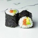 Salmon, avocado maki