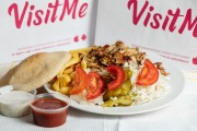 Chicken gyros plate