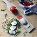 Prosciutto e funghi lepény