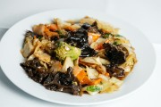 Mixed vegetables with bamboo and wood ear mushrooms