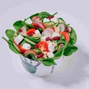 Queenoa spring salad