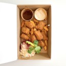Fish and chips box
