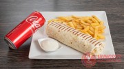 Blackjack Wrap Menu (boat potatoes+sauce+0,33L drink)