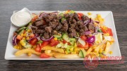 Beef Gyros Plate Menü (+0,33L drink)