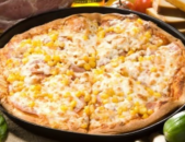 Ham and Corn Pizza
