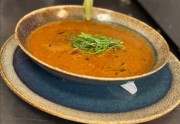 Thai red curry soup