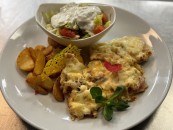 Cretan chicken breast