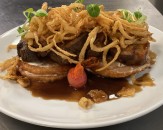 Roasted pork knuckle