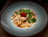 Tuscan sun-dried tomato mascarpone penne