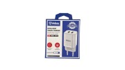 INKAX HC-02 2.4A Network Charger + Micro USB 1M Data Cable - White
