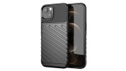 Thunder Apple iPhone 14 Pro Max Shockproof Silicone Case - Black