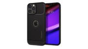 Spigen Rugged Armor Apple iPhone 13 Pro Max Matte Black Case - Black