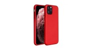 Wooze Liquid Silica Gel Apple iPhone 13 Silicone Case - Red