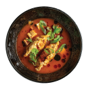 Kimchi leves csirkés gyozával és füstölt tofuval 🌶️🌶️