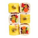 Green uramaki roll (6 db)