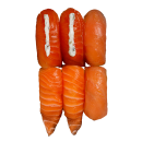 Sake nigiri válogatás (6 db)