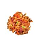 Pirított mézes chilis rizstészta zöldségekkel 🌶️🌶️