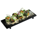 Yasai roru with optional toppings