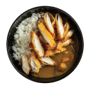 Japán curry párolt rizzsel és panko bundás csirkemellel 🌶️