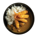 Japán curry párolt rizzsel és bundázott rákkal 🌶️