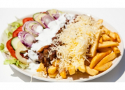 Gyros tál sajttal (nagy)