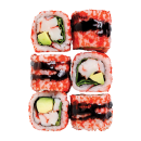 Surimi uramaki roll (6 pcs)
