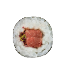 Sous vide beef tenderloin, radish sprouts maki