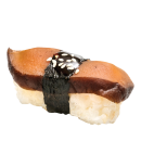 Shiitake mushroom with bbq sauce nigiri