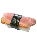 Sous vide duck breast nigiri