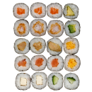 Hoso maki selection (20 pcs)