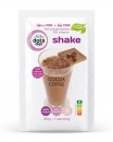 Dietary cocoa-coffee flavored fiber shake with vitamins 1 serving