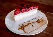 Raspberry cheesecake