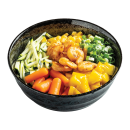 Wasabi poké - pirított pácolt garnélarákkal